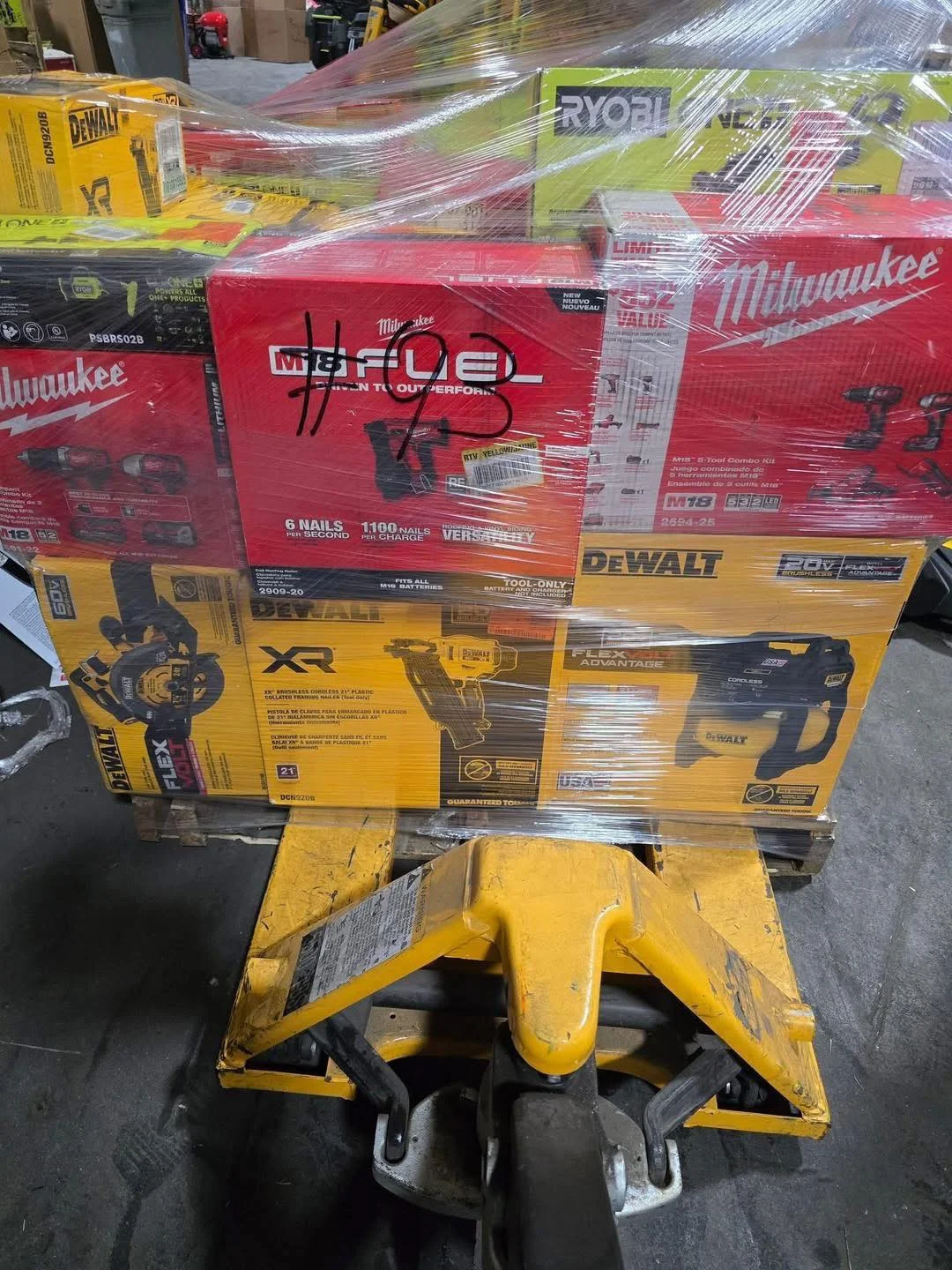 672690844_122183111096828366_7563507758526814788_n Home Depot Pallets of Tools for Sale | Wholesale Power Tool Pallets - Image 1