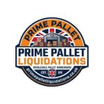 Prime Pallet Liquidations UK logo with Union Jack and pallet boxes