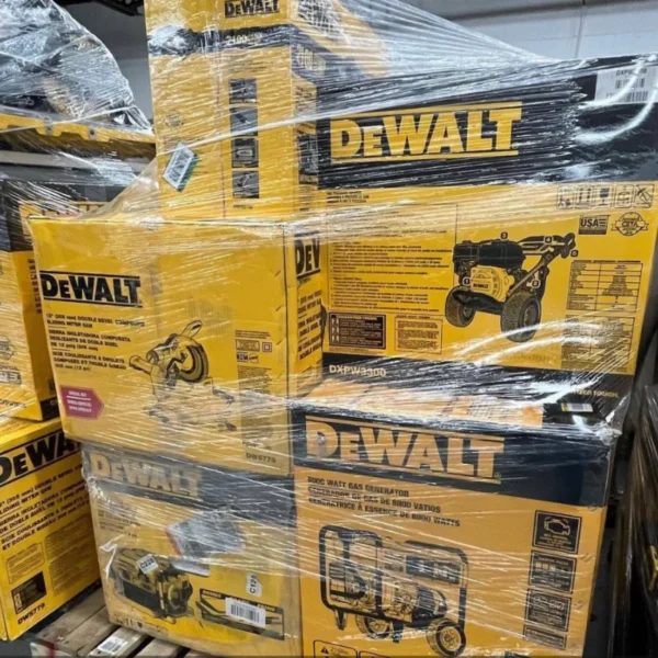DeWalt Liquidation Pallets – Premium Yellow & Black Power Tools for Resellers & Contractors